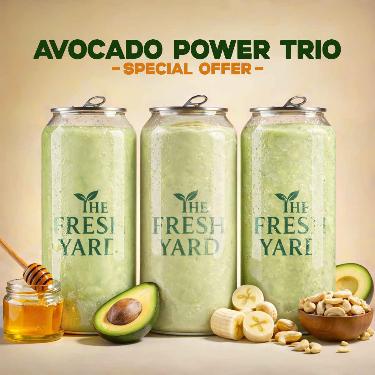 Avocado Power Trio|No Added Sugar