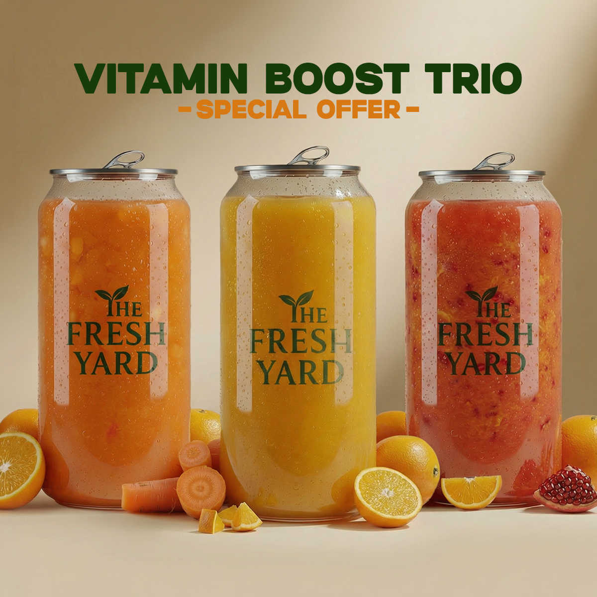Vitamin Boost Trio|No Added Sugar