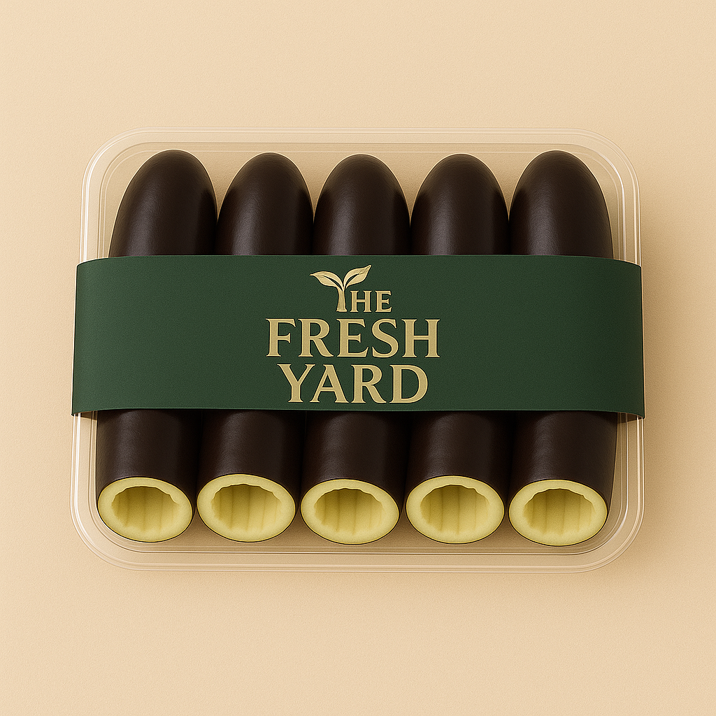 Hollowed Eggplant|باذنجان اسود مـقور (500G)