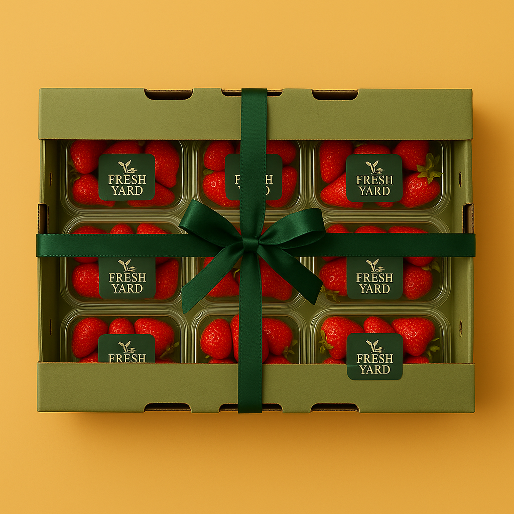 Premium Organic Strawberries Family Box - 3KG