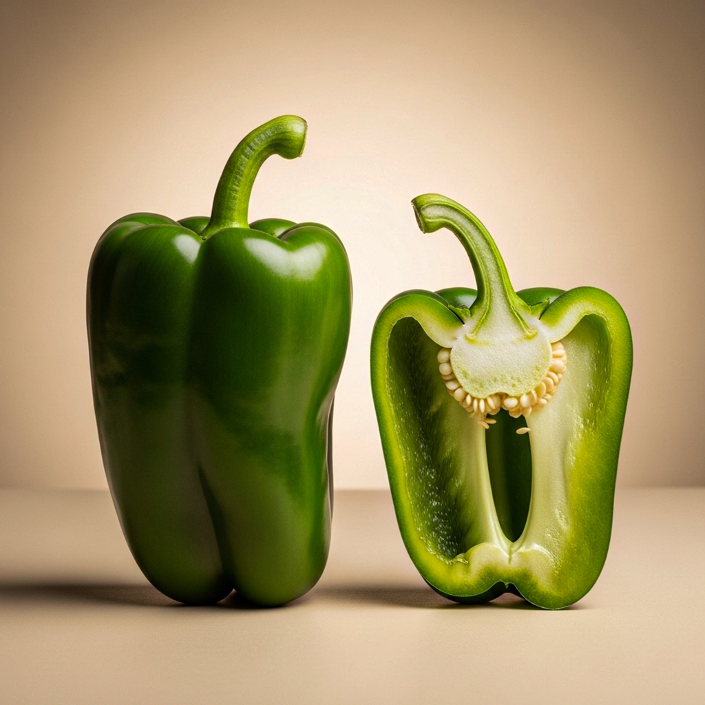 Green Capsicums|فلفل اخضر (2PCs)