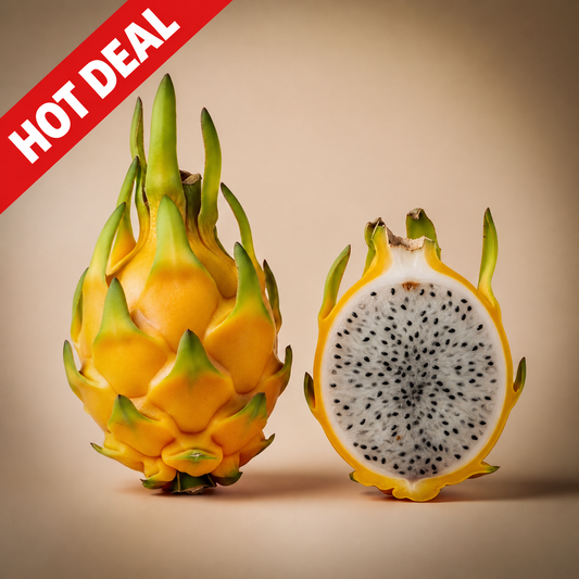 Premium Yellow Dragon Fruit(1KG)|دراجون فروت أصفر فاخر