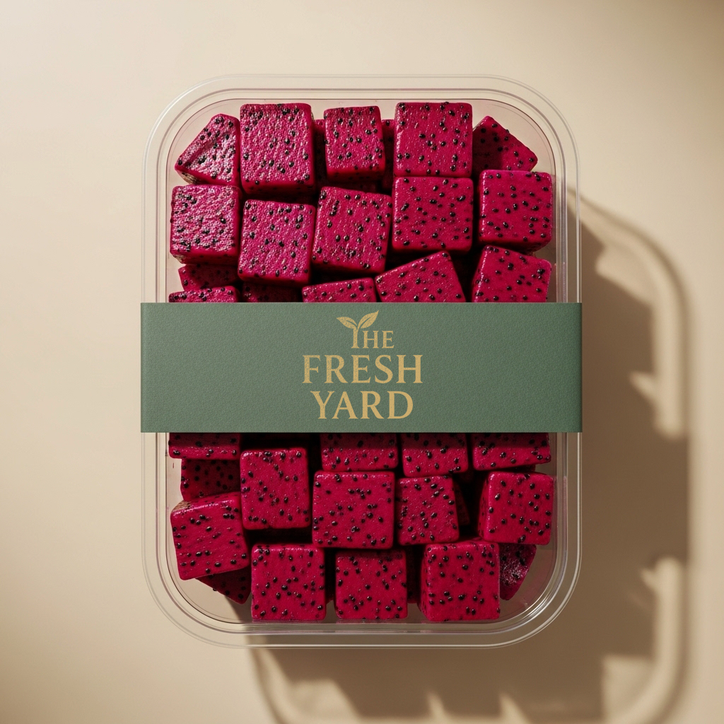 Premium Fresh Red Dragon Cubes