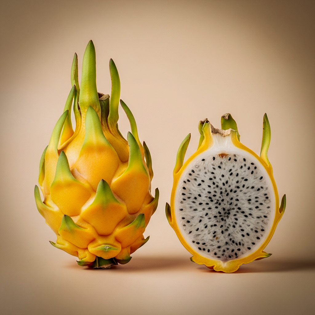 Premium Thai Yellow Dragon Fruit|دراجون فروت أصفر تايلاندي (500-400G)