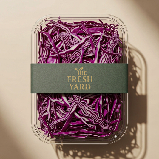 Cut Red Cabbage
